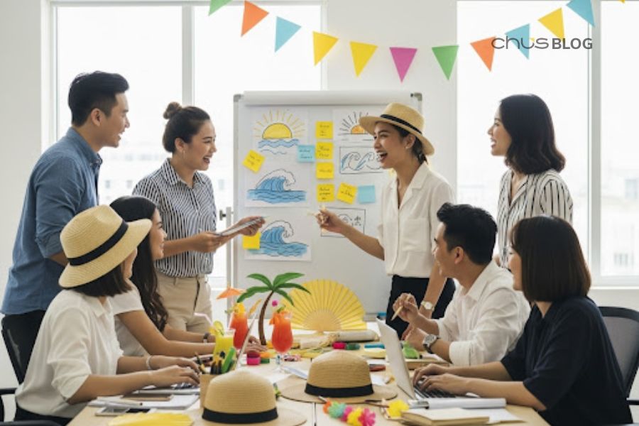 The 'Stay Cool at Home' campaign effectively attracts customers