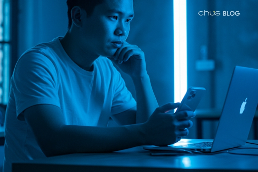 What is Blue Light? Its impact on sleep and how to protect yourself from it.