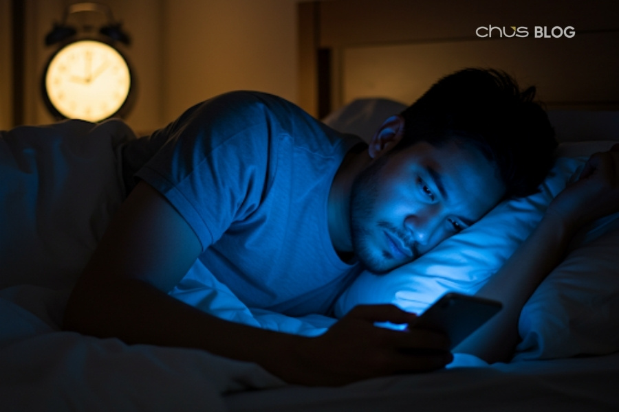Explore the effects of blue light and simple ways to reduce its impact for better sleep.
