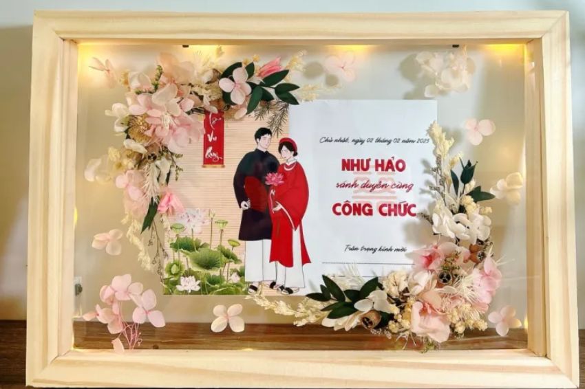 Những dịp nên tặng khung ảnh: