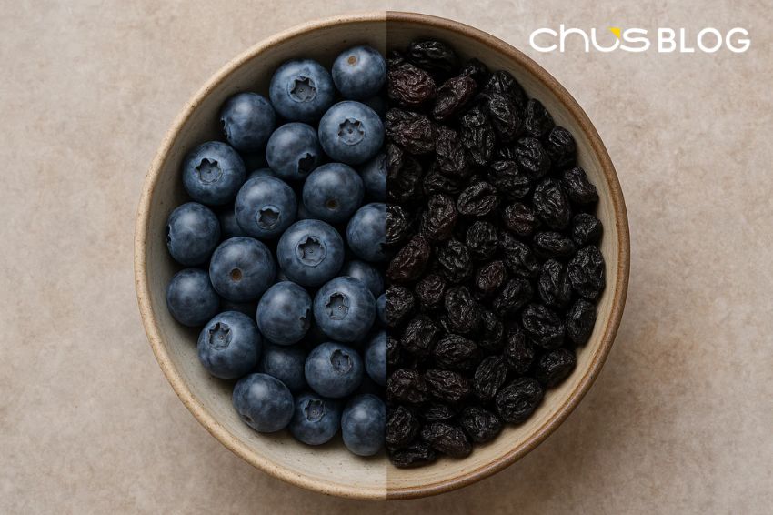 Delicious blueberries, easy to add to exam season menus