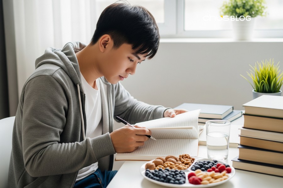 Những món ăn nhẹ bổ dưỡng giúp não bộ hoạt động hiệu quả hơn trong mùa thi