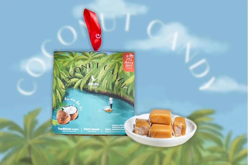 Ben Tre coconut candy captivates international travelers' hearts