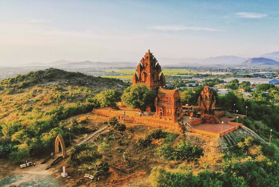 The ancient towers still stand magnificent through changing times