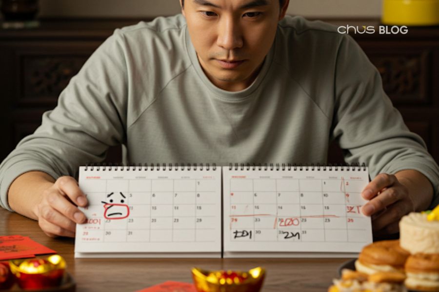 Celebrating birthdays on the actual day or after the official date to fully receive the luck of the new year