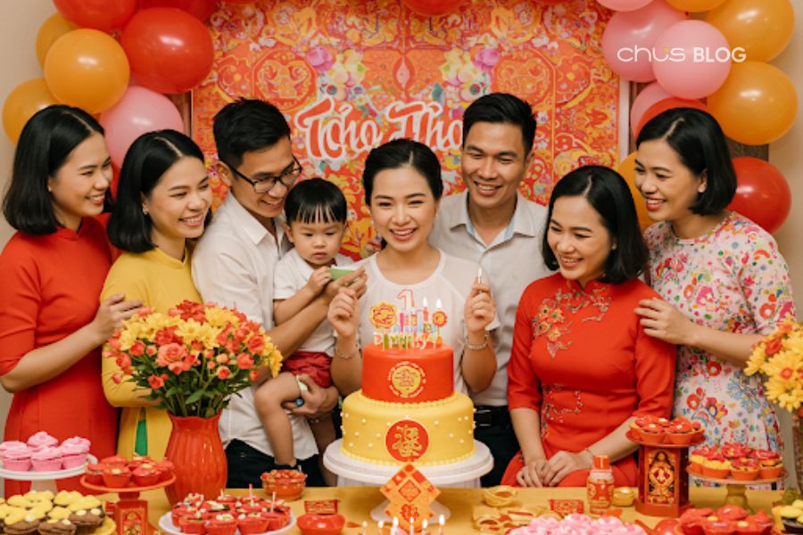 Use bright colors instead of dark tones to attract positive energy on your birthday