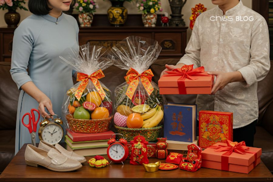 Avoid giving knives, scissors, clocks, handkerchiefs, and items with negative implications on birthdays