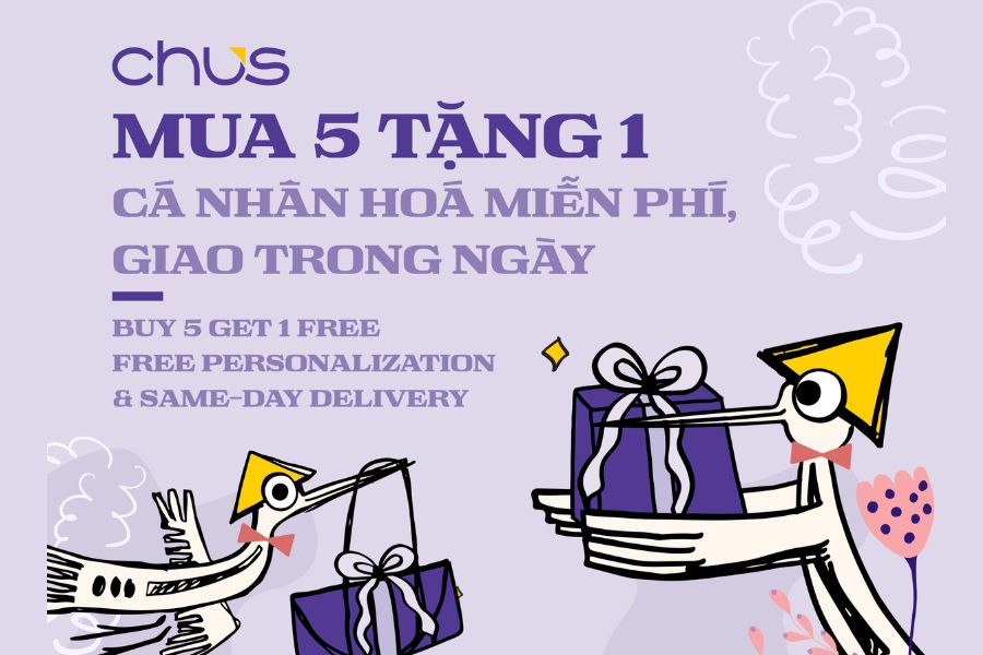 Ảnh 01. Ưu đãi khủng Mua 5 Tặng 1 – Giao hàng hỏa tốc