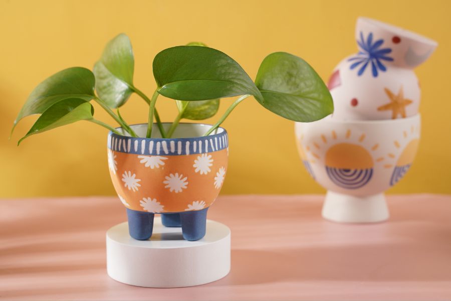 gốm, quà tặng Việt Nam, ceramics, Vietnamese gifts, chậu hoa bằng gốm. ceramic plant pot