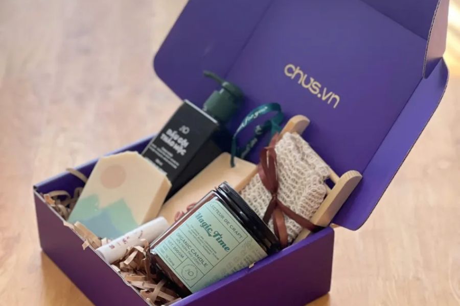 Birthday gift boxes containing heartfelt emotions from the giver