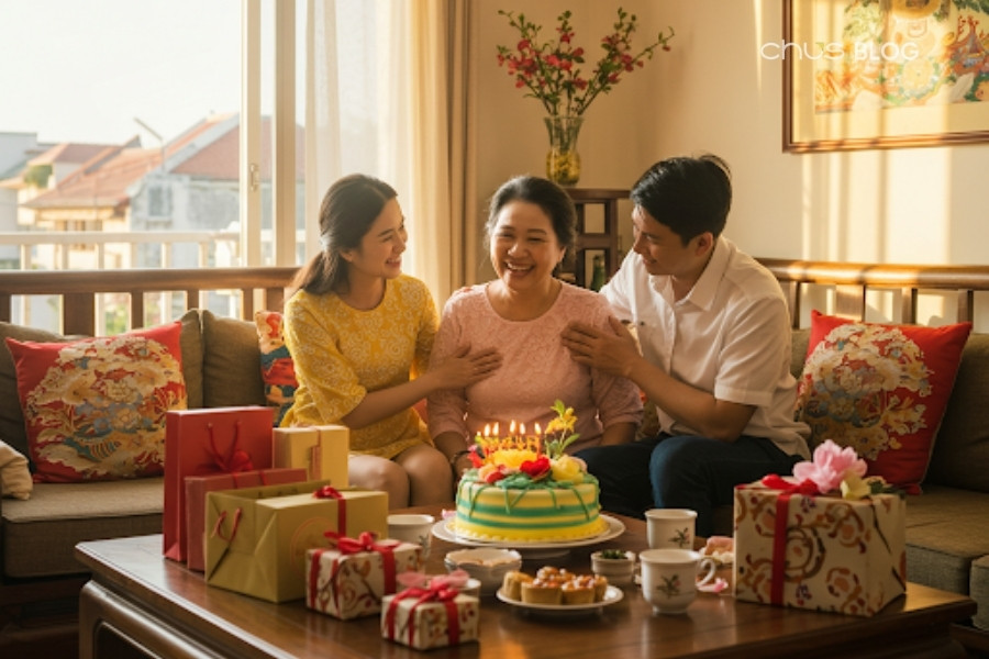 40 Caption chúc mừng sinh nhật mẹ đăng Facebook-  Những lời chúc ý nghĩa để bày tỏ tình yêu với người phụ nữ đặc biệt nhất của bạn.