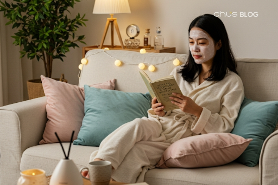 Biến không gian sống thành thiên đường thư giãn với kỳ nghỉ staycation tại nhà