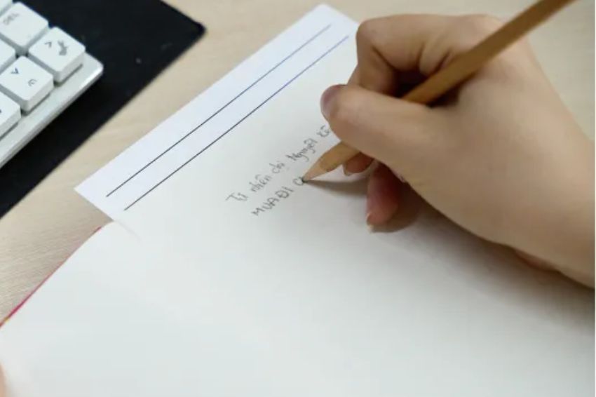 Image 04. Writing a gratitude journal in the morning will make each day more meaningful