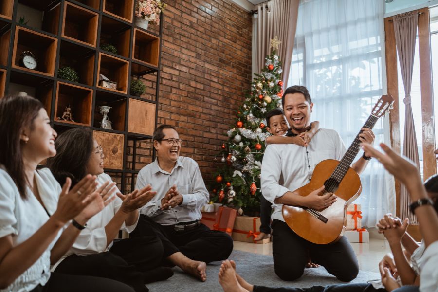 hát bài hát giáng sinh, hoạt động mùa noel