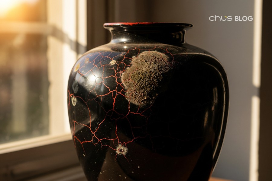 A suitable preservation environment helps lacquerware maintain its beauty long-term