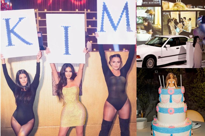 Kim Kardashian’s luxurious birthday party