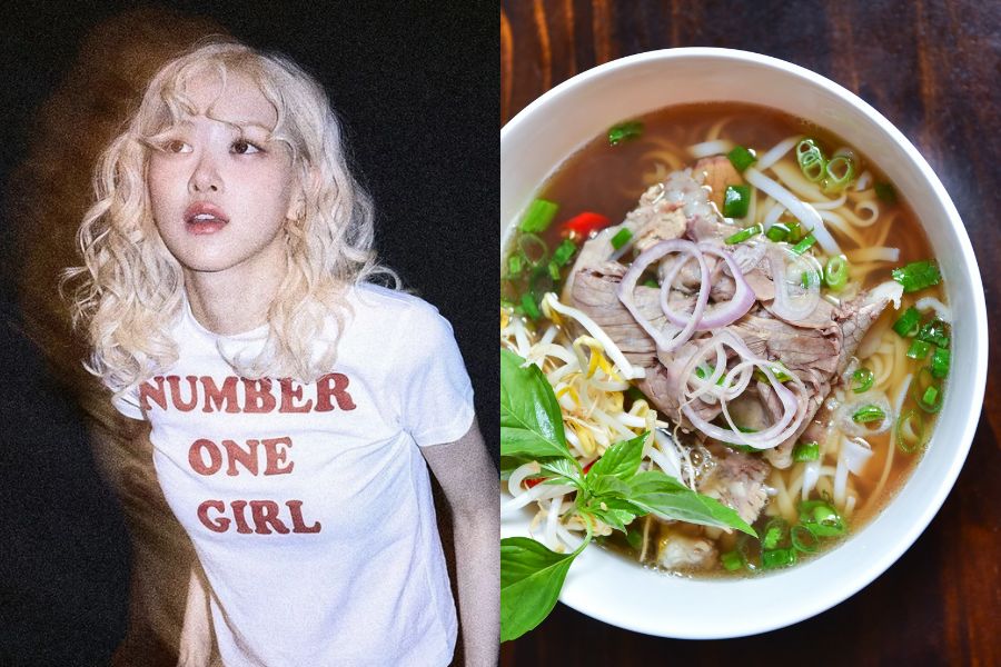 Rosé và tô phở "huyền thoại" khiến fan Việt phát cuồng