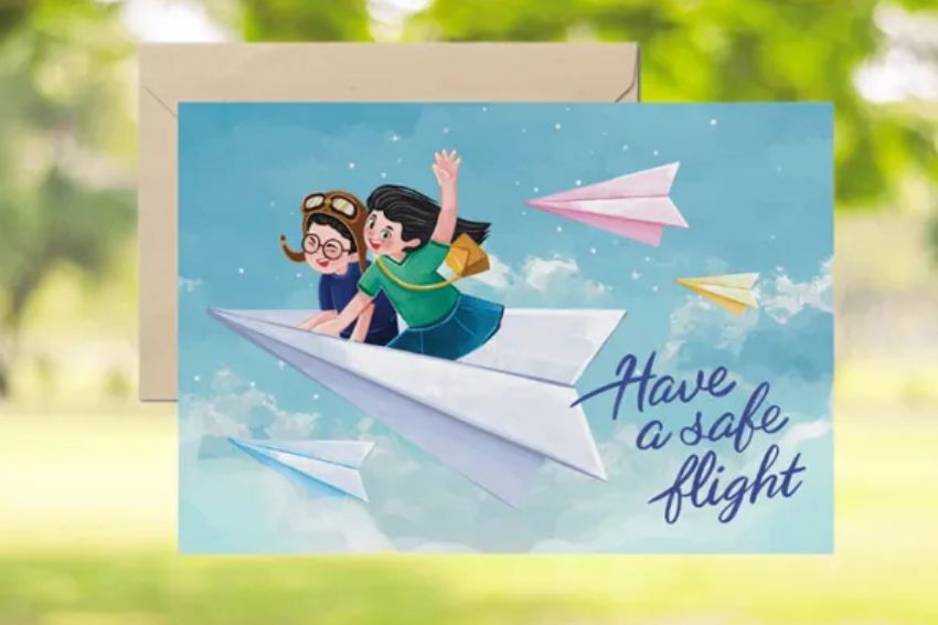 Image 07. Graduation cards for friends express joy and friendliness