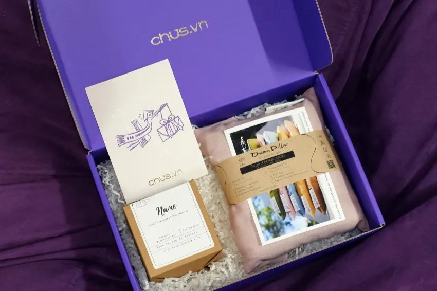 Ảnh 01. Món quà sinh nhật không chỉ là vật phẩm mà còn là sự quan tâm từ người tặng 