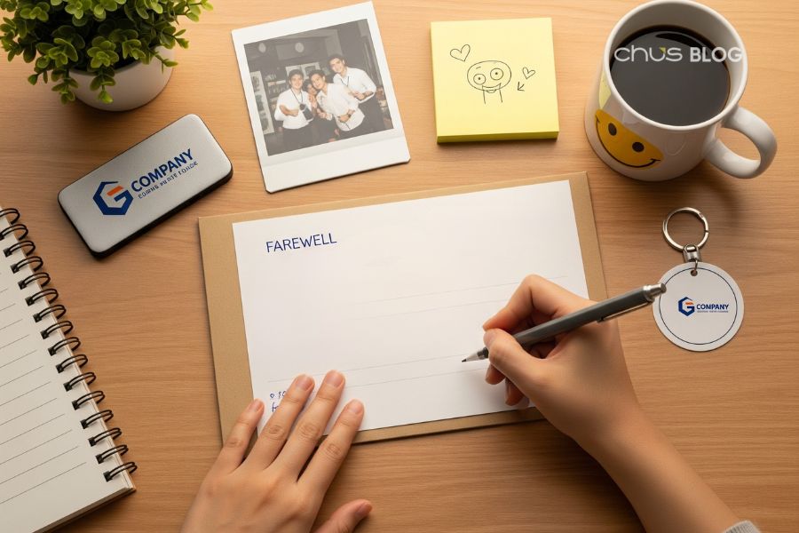 Beautiful work memories - inspiration for writing meaningful farewell cards