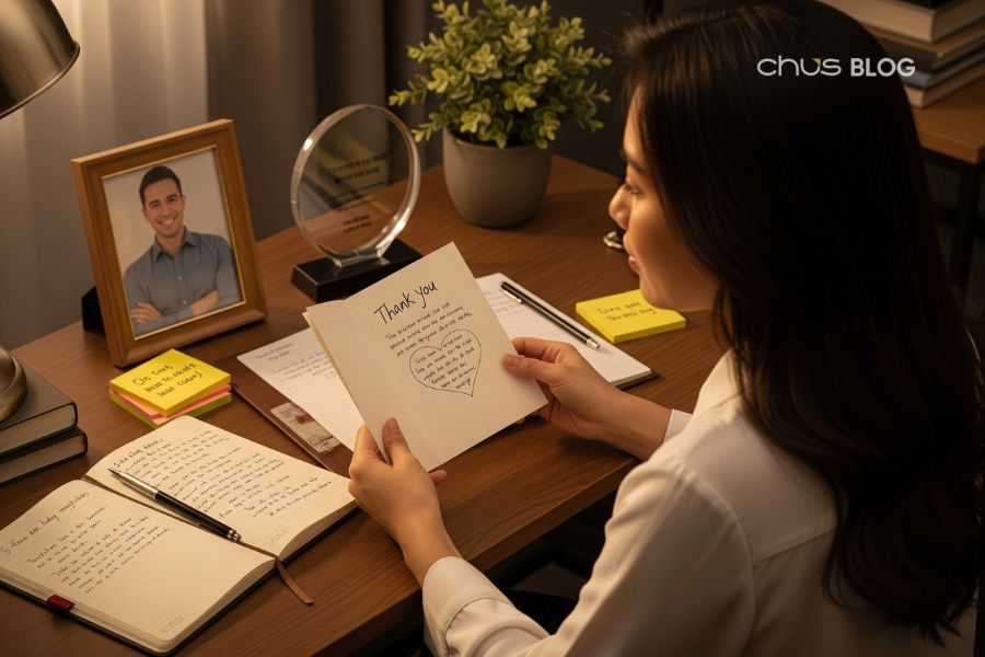 Sincere gratitude - the secret to writing farewell cards that touch hearts