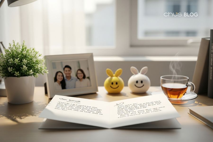 Positive energy - the key to creating memorable farewell cards