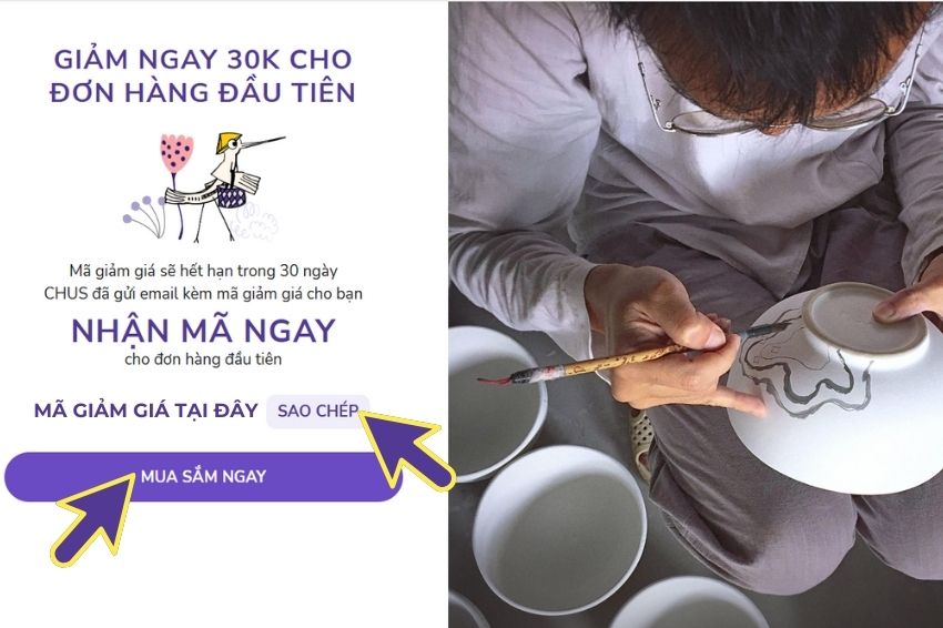Ảnh 07. Mã giảm giá hiện ra