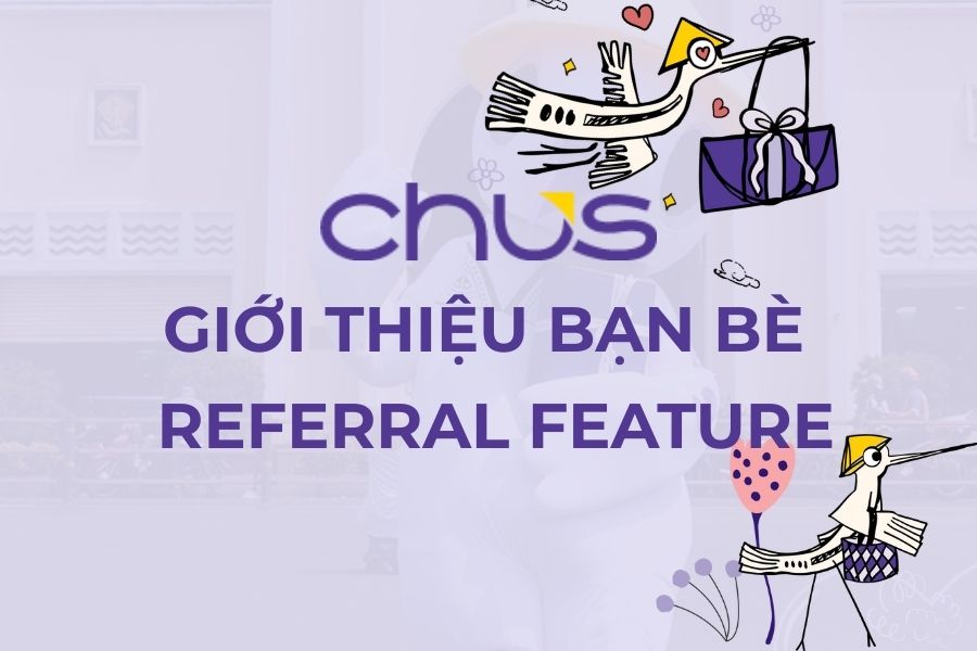 Ảnh 00. Mời bạn bè mua sắm cùng CHUS