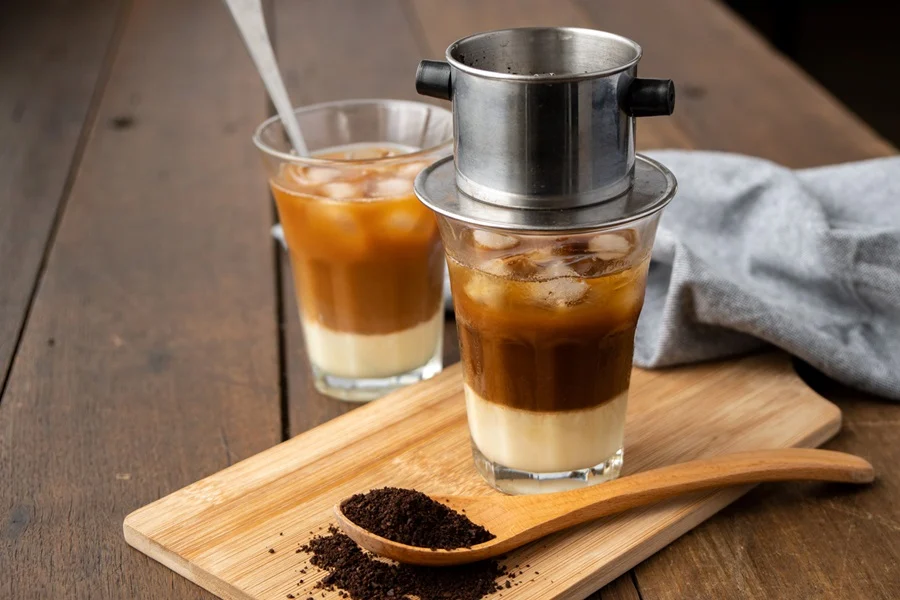 cà phê sữa, milk coffee, cà phê việt nam, vietnamese coffee