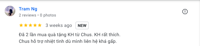 Review mua hàng tại Chusvn