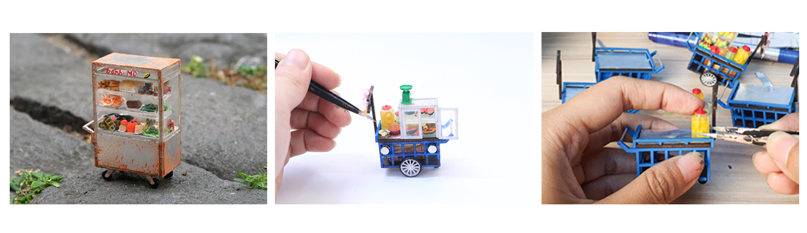 quà giáng sinh, Christmas gift, tặng quà Giáng sinh, sản phẩm thủ công, handmade product, mô hình mini, the 90’s diy