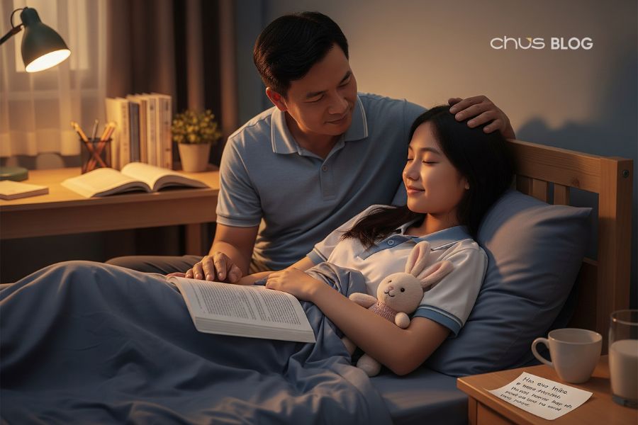 Tình thương gia đình qua từng lời chúc - món quà vô giá nhất dành cho sĩ tử