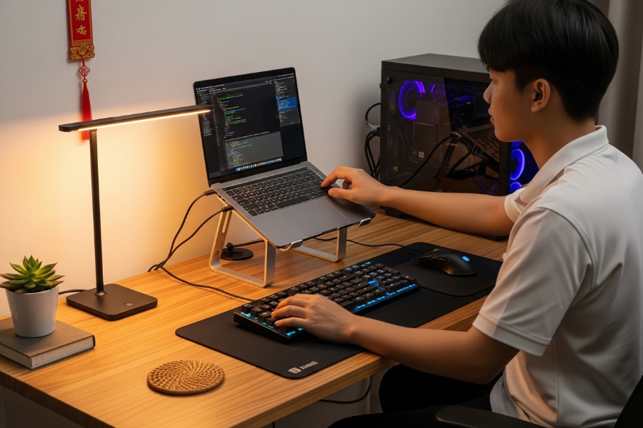 Setup gaming chuẩn dev! Những món quà này sẽ đi cùng dân IT cả ngày dài code