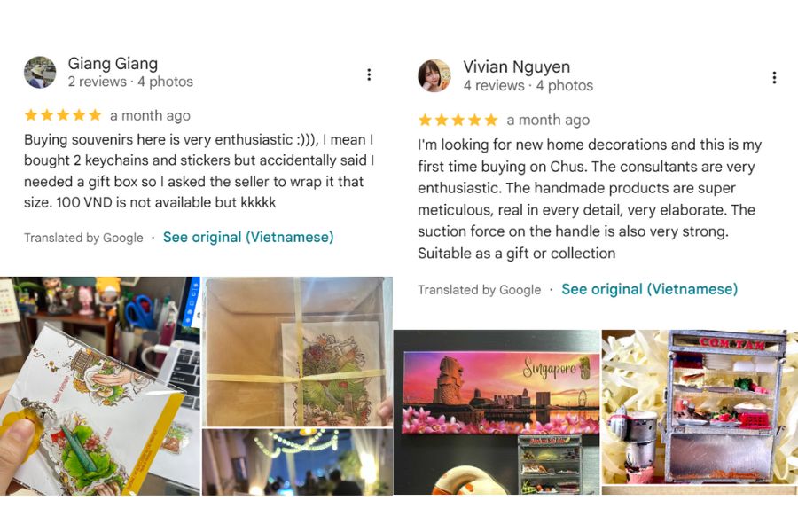 The CHUS customer care team has received numerous positive reviews from customers on multiple occasions: