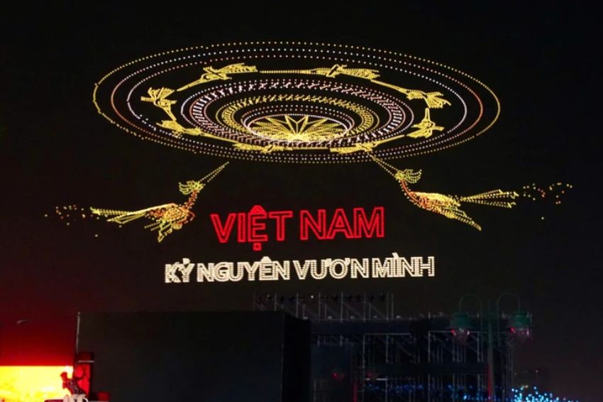 The 10,500 drone performance over Ho Chi Minh City's skyline