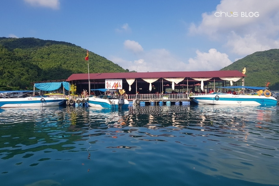 Hàu nướng mỡ hành và gỏi cá mai - hương vị đại dương tươi ngon tại bè hải sản Vũng Rô