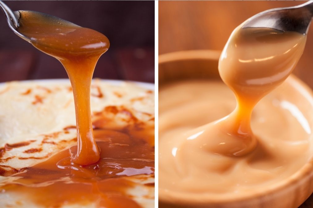 dulce de leche khác caramel