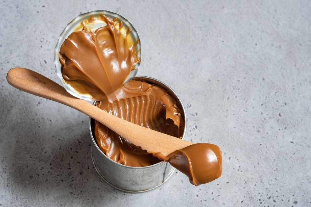 lon dulce de leche giống lon sữa đặc