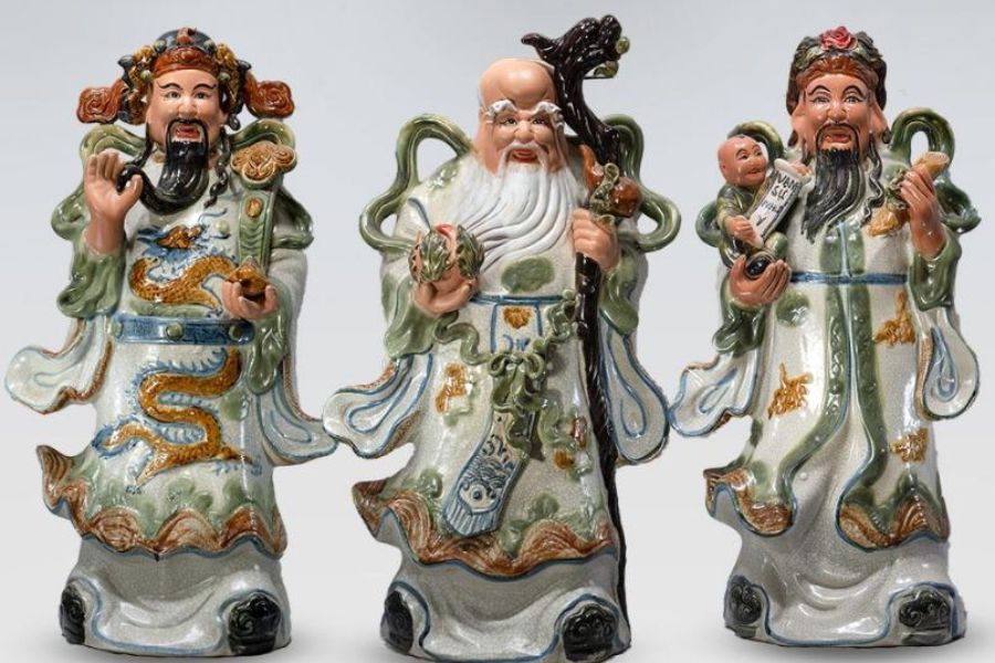 tượng gốm phong thủy, fengshui ceramic, gốm Việt Nam, Vietnamese ceramics