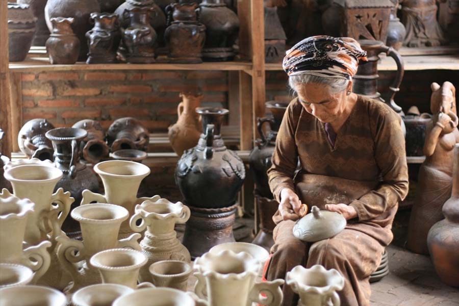 gốm Chăm, Cham ceramics