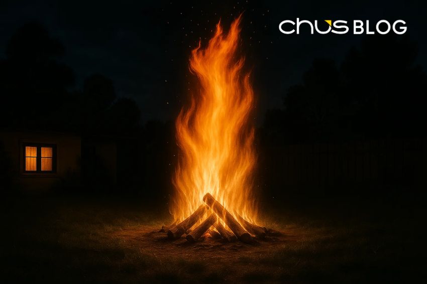 Image 03. Fire in dreams often symbolizes passion and motivation