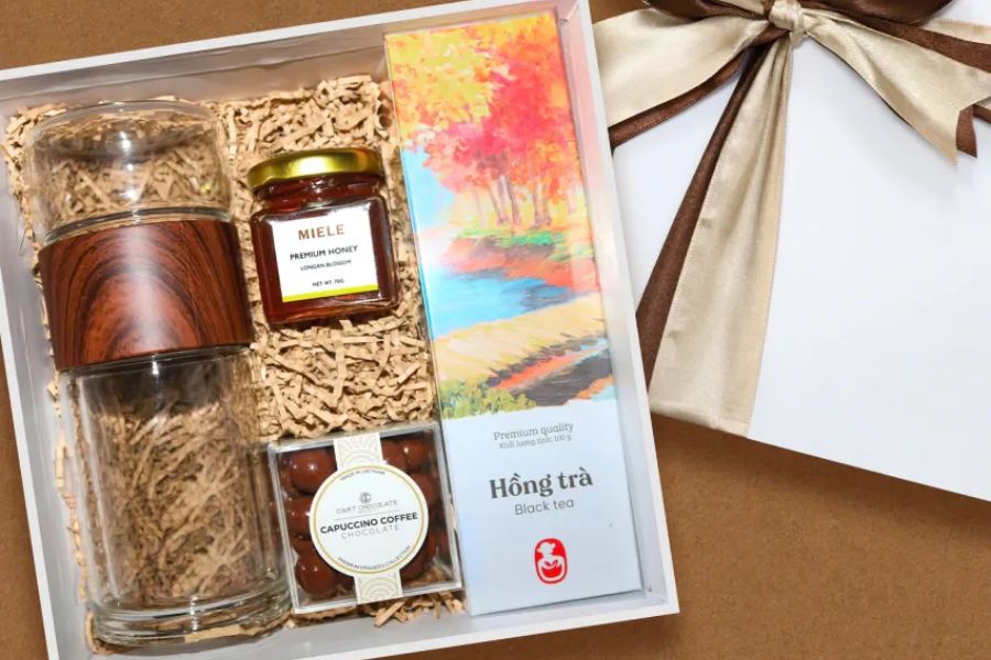 Ảnh 09. Hộp quà “Relax Tea” mang đến phút thư giãn an yên