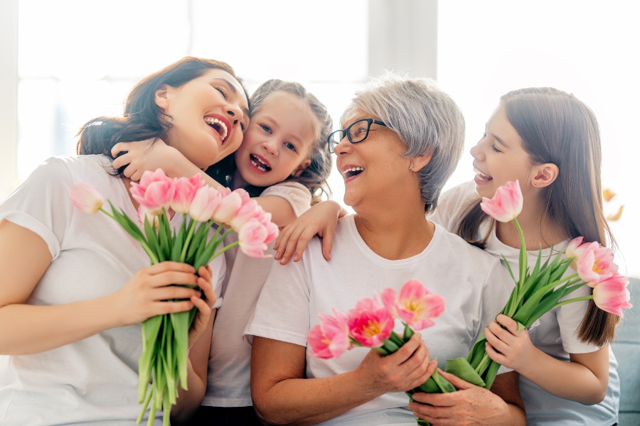 Collection of gifts for women with elegant, modern style