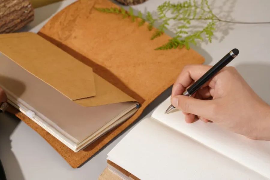 Image 05: Handwritten messages become bridges carrying love across the space between hearts