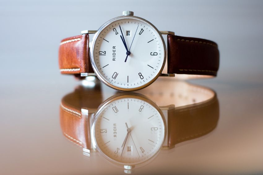 Image 03. Clocks carry messages about endings