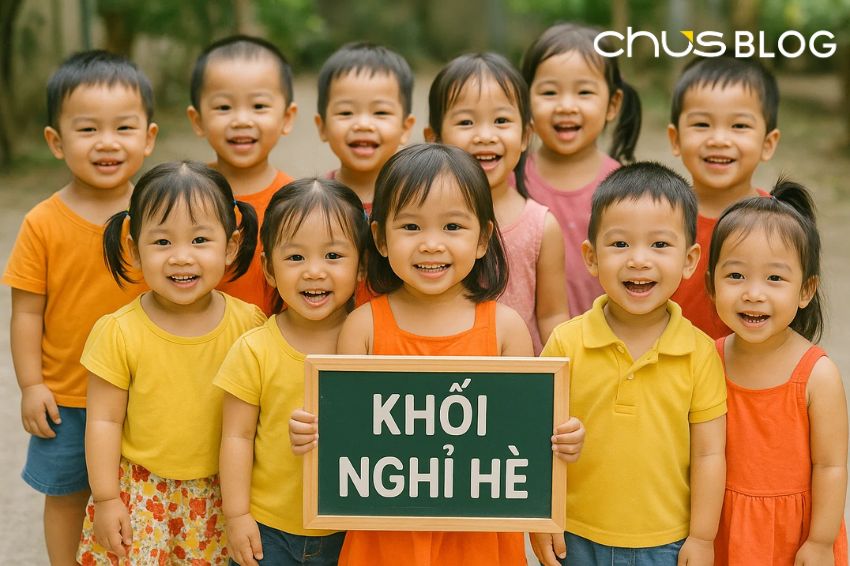 Ảnh 01. Định nghĩa khối nghỉ hè xoay quanh những tâm hồn vô tư lự