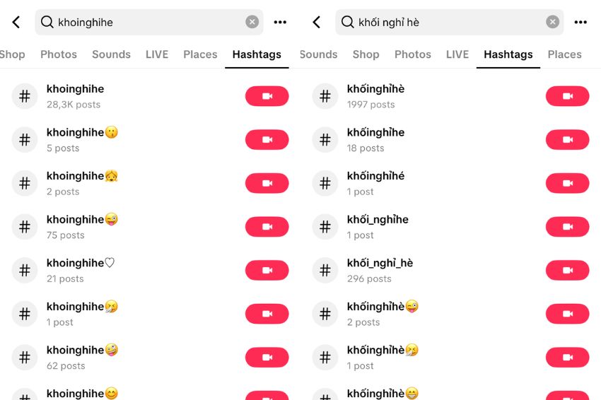 Ảnh 06. Khối nghỉ hè trở thành một từ khóa được quan tâm mạnh mẽ (Ảnh chụp màn hình)