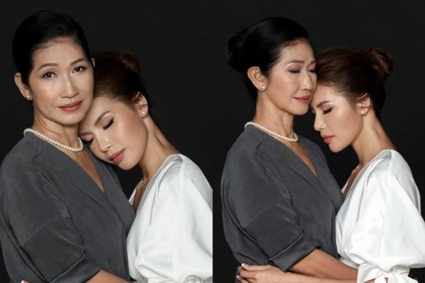 Ảnh 03. Cái ôm ấm áp của mẹ và con - Mùa yêu thương còn mãi