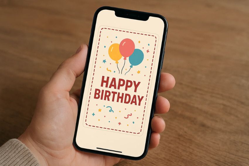 Short birthday wishes sent via convenient text messages