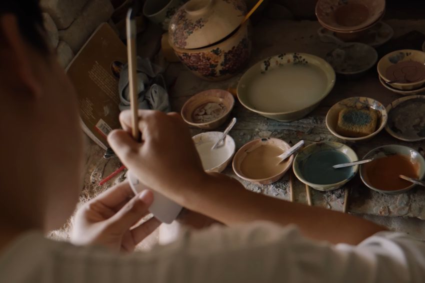 Ảnh 03. Quy trình tạo ra sản phẩm handmade luôn thể hiện sự tinh xảo